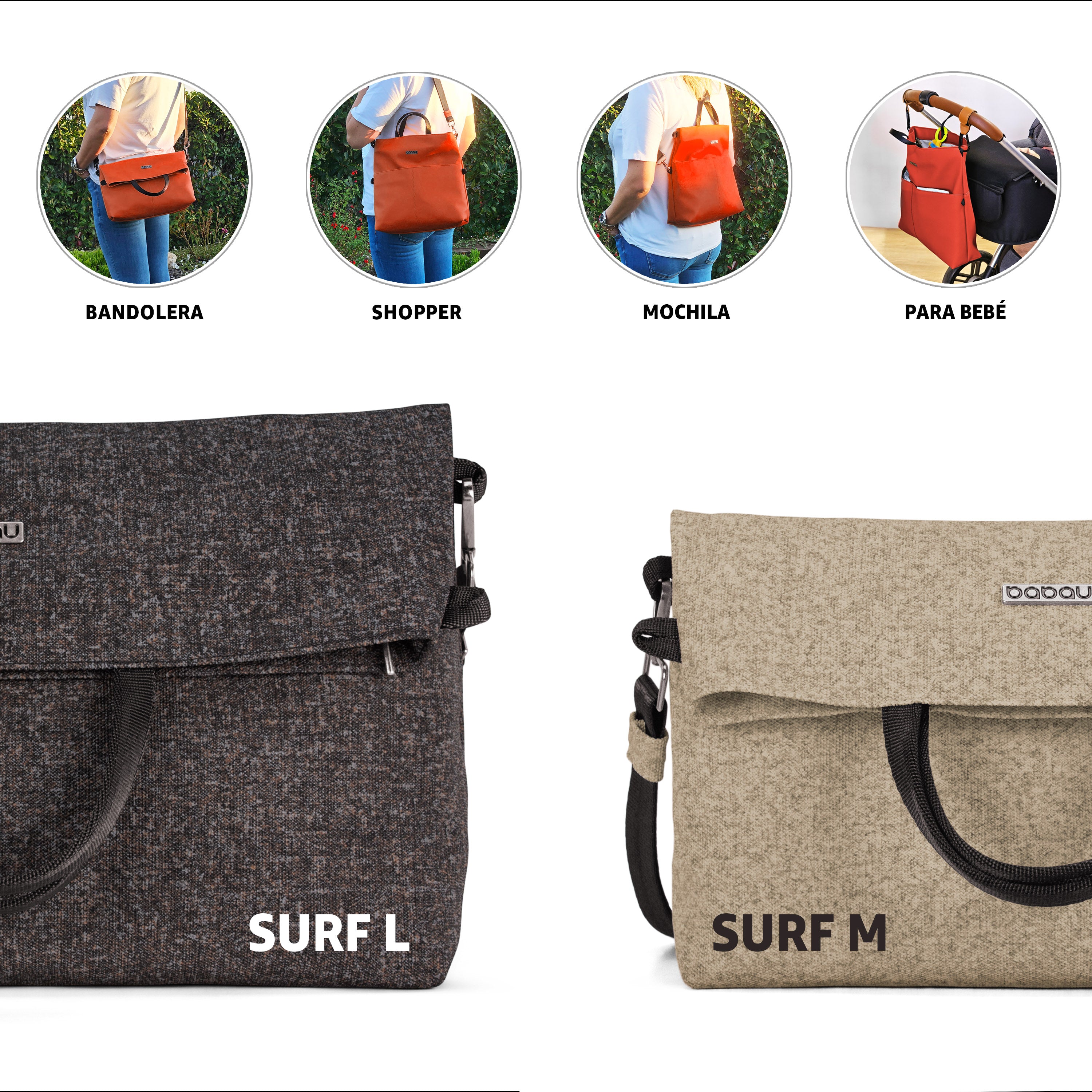 SURF L - Delta Taupe