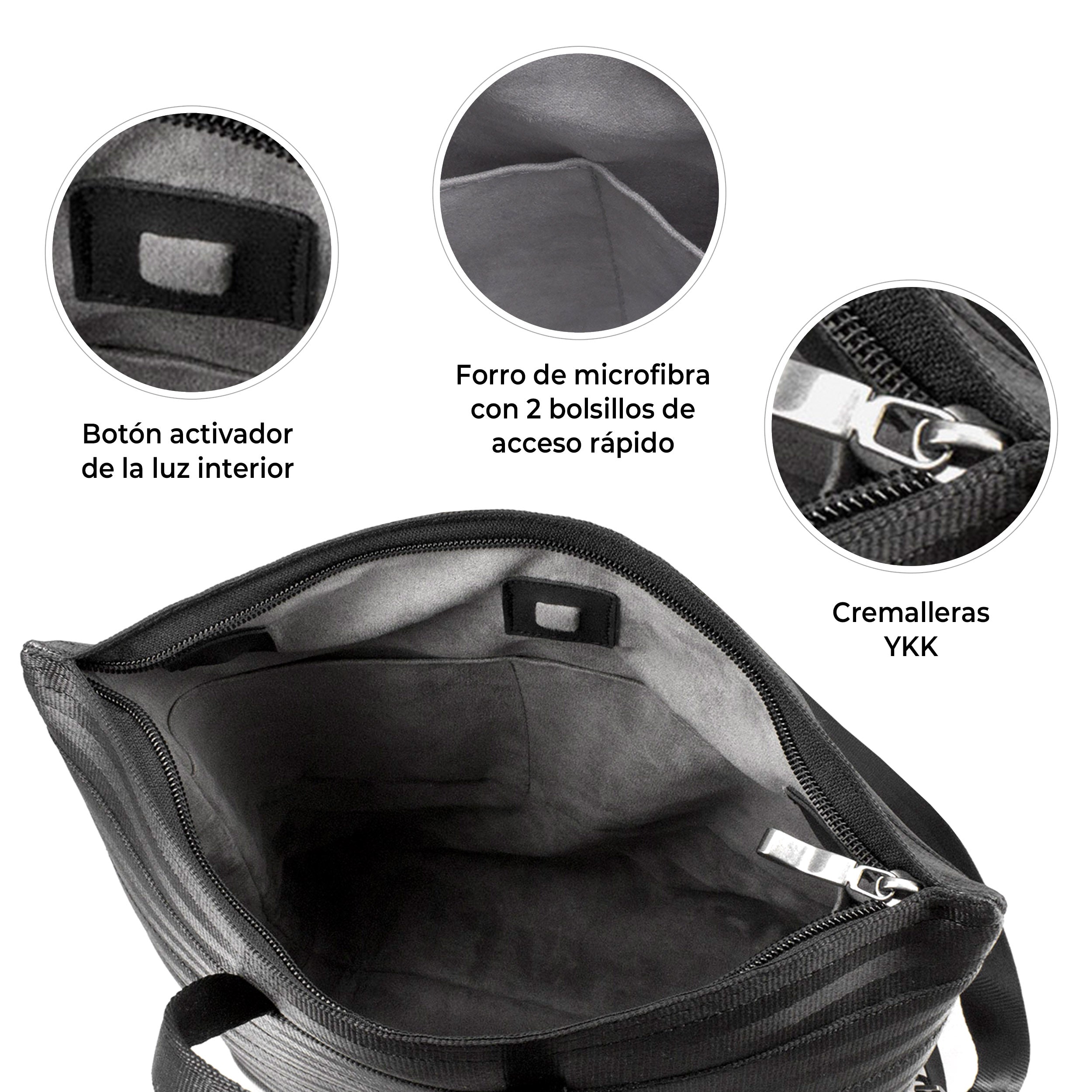 BOOGIE S - Seatbelt Black